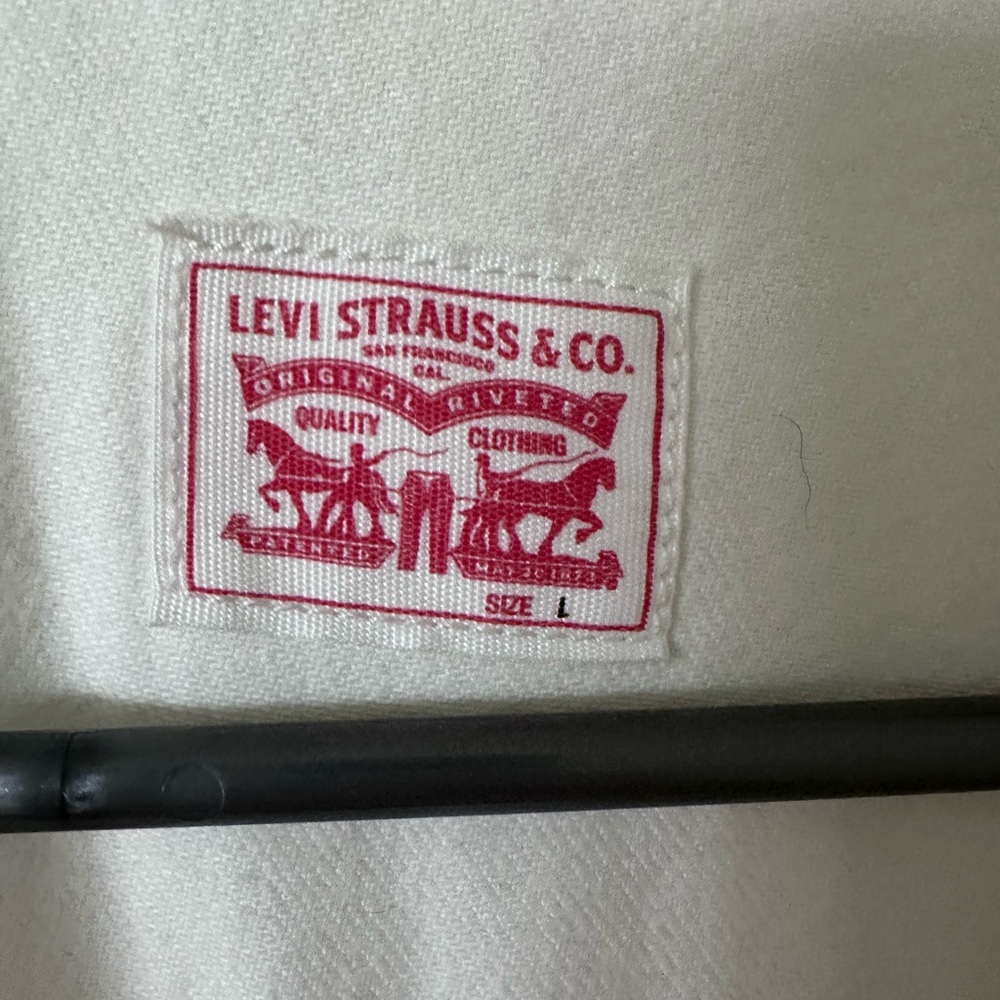 Levi's White Boot Cut jumpsuit